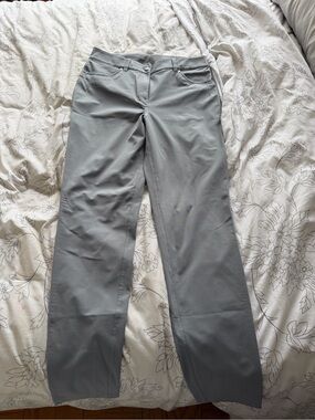 lululemon athletica Womens Light Gray Skinny Pants
